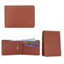 Slim Leather Wallet For Men Front Pocket Wallet Id Window Card Case With Rfid Blocking