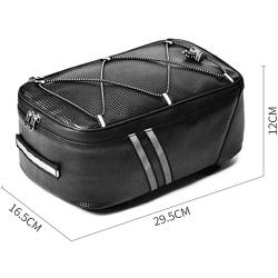 Large Capacity Touchable Cycling Accessories Bicycle Basket Bag Bike Water Resistant Rack Bag with Rain Cover