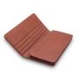 Wholesale credit card long wallet for women  PU leather zipper pocket women wallet