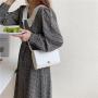 Wholesale female crossbody bag 2021 new fashion women shoulder bag solid color simple PU leather small square bag