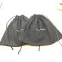 Customized Black Satin Cotton Flannel Dust Bag