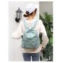 ZR244 New Women's Large Capacity Waterproof Backpack Fashion Light Travel Bag Oxford Canvas Nylon Backpack Trend