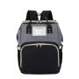 Custom private label diaper bags backpack dad mummy baby diaper bags with bassinet