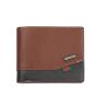 Men's Retro Cross-Border Short Wallet Multi-Card Soft Leather Bag with Dollar Sign Factory Waterproof Wallet