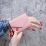 Korean Small Purse 3 Folding Clutch HandBag Female Short Min Wallet with Tassel Coin Bag sac tendance 2024 carteras para mujer
