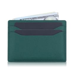 Personalized Pocket Bifold Wallets Sublimation Vegan PU Leather Wallet Credit Card HolderLeather Mini Business Card Holder