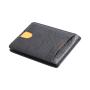 Slim front pocket PU leather card holder wallet new design Lizard pattern leather card holder