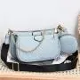 KBW518  Braided PU Leather Three In One Women Bag New Cross Bag High Quality Fashion Ladies Shoulder Handbag