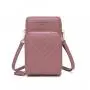 Fashion Messenger Wallet Purse Mini PU Leather Blocking Crossbody Smell Cell Shoulder Phone Bag For Women