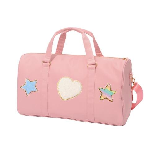 2022 New Arrival Valentine's Day Best Gift Personalized Weekender Bag Kids Pink Duffel Bag Women Travel Bag
