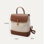 Wholesale Women Handbag Pu Leather Travel Backpacks Women's Designer Luxury Fashion Cotton Shoulder Bag Cross Body Bag Backpack