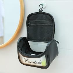 Factory Direct Sale Logo Custom Transparent Cosmetic Bag Female Portable Cosmetic Storage Bag Travel Large Capacity Toiletry Bag