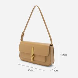 New Fashion Women Handbags Simple Luxurious PU Leather Bags Customize Logo Shoulder Bags