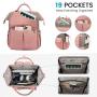 2023 LOVEVOOK 2pcs Custom Extra Large 15.6 17 Inch Elegant ladies Travel Daily life College Laptop Backpack for Women