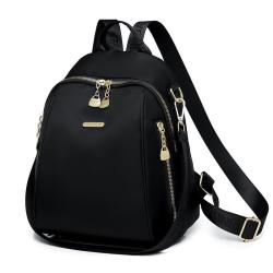ZX054 Unisex Black School Bags Waterproof College Trade Student Backpack Shoulder Knapsack Laptop Travel Backpacks School Bags