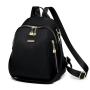 ZX054 Unisex Black School Bags Waterproof College Trade Student Backpack Shoulder Knapsack Laptop Travel Backpacks School Bags