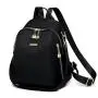 ZX054 Unisex Black School Bags Waterproof College Trade Student Backpack Shoulder Knapsack Laptop Travel Backpacks School Bags