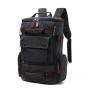Fashion Men Canvas Laptop Shoulder Backpack Travel Rucksack Sling Bag Cross Body School Back Bag for Man Wholesale