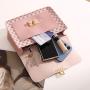 ladies handbag pu leather small bag wholesale fashion shoulder bag for women 2024 mobile phone bag women's handbag