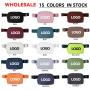 custom designer waterproof fanny pack crossbody chest waist bag for women everywhere belt bag with metal logo