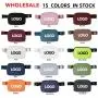 custom designer waterproof fanny pack crossbody chest waist bag for women everywhere belt bag with metal logo