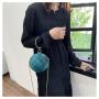 HR336 New Party Dinner Cross Shoulder Chain Handbag Round Ball Banquet Bag Bright Diamond Light Luxury Fashion Women's Bag
