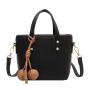 Simplified new Korean version single shoulder crossbody bag with contrasting color for commuting small carrying bag