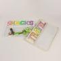 Keymay Hot Sale RTS Stock DIY Chenille Glitter Letter Patches Washbag Cosmetics Bag Vinyl Cosmetic Bags flat makeup bag