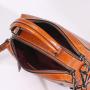 Oil Wax Soft Leather Lady Hand-held Shoulder Bag Fashion Messenger Bag Women Handbags Designer Crossbody