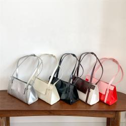 Wholesale New Designer Shoulder Bag Niche High-End Color Contrast Stitching Handbag Color Contrast Underarm Hand Bag for Women