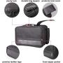 Odor free  custom child proof bag with carbon lining Lock Box Travel Storage Bag Case