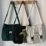 Lady-Style Nylon Waterproof Canvas Bag Cartoon Pattern for Women Japanese Minimalist Crossbody Bag Fashion
