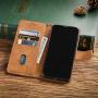 Customized Leather Wallet Flip Phone Case PU Leather Mobile Phone Bags Cases With Strap