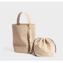 2024 New Design Oem Wholesale Price Cheap Lady Handbag For Woman Genuine Leather Shoulder Crossbody Hang Bags Women Bucket