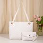 Two piece 2023 Fashion Women's Tote Bag Wholesale Casual Women's Shoulder Bag PU Leather Crossbody Bags For Women