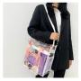 ZR923 Summer Swimming Bag Transparent PVC Handbag Waterproof Fitness Storage Bag Sports Crossbody Beach Bag Wholesale