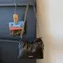 Soft Leather Large Capacity Fashionable Wrinkle Chain Shoulder Bag, Summer New Style Foreign-style Casual Bag Drawstring