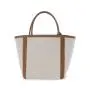 Wholesale Custom Pu Leather Shoulder Tote Outdoor Travel Purses And Handbags Fashion Women Canvas Tote Bags