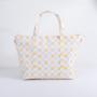 Factory Custom Colorful Checkered Waterproof Nylon Shoulder Tote Girls Shopping Work Travel Custom Tote Bag Women's Tote Bags