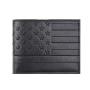 Multi-card space money clip creative fashion embossed horizontal section business short men's wallet leisure money clip man