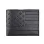Multi-card space money clip creative fashion embossed horizontal section business short men's wallet leisure money clip man