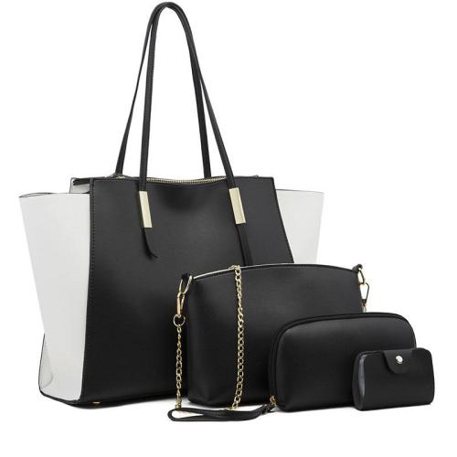 CCF96 New Fashion Messenger Shoulder Purse Bag Sets 4 Pieces Hand Bag Ladies Tote Bags Luxury Purses and Handbags for Women