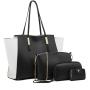 CCF96 New Fashion Messenger Shoulder Purse Bag Sets 4 Pieces Hand Bag Ladies Tote Bags Luxury Purses and Handbags for Women