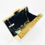 custom PVC Clutch Bag Evening Bag for Women Wedding Party Purse Ladies Handbag Cross-body Bag