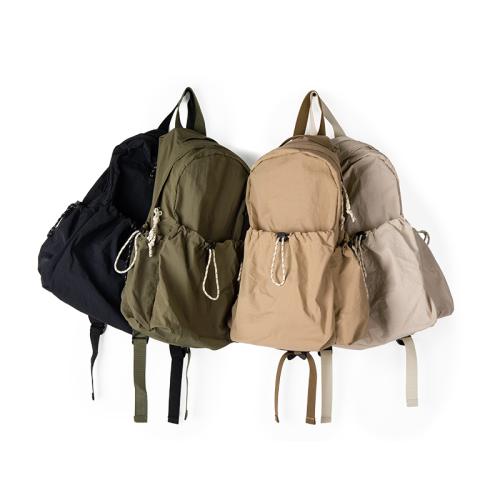 Cheap Ladies Backpack Folding Backpack Travel Bag Drawstring Large Capacity Casual Waterproof Nylon Backpack Unisex Style
