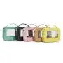 HR170 Women Transparent PVC Makeup Box Solid Color Convenient Makeup Bag Waterproof Household Item Travel Wash Storage Bag