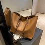 Simple Fashion Ladies Elegant Big Tote Bags Shopping Handbags Women Large Capacity Shoulder Underarm Tote Bag