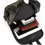 HR065 Men's New With USB Charge Nylon Chest Bag Fashion Casual Shoulder Crossbody Bag Waterproof Space Cloth Outdoor Backpack