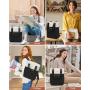 LOVEVOOK New Waterproof Backpack Trendy Anti Theft School Bags for Women 15.6 in College Laptop School Bags for teenagers nurse