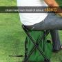 KBW626 High Quality Outdoor Camping Folding Stool Portable Insulated Bag Stool Barbecue Beach Lightweight Stool Case Bag